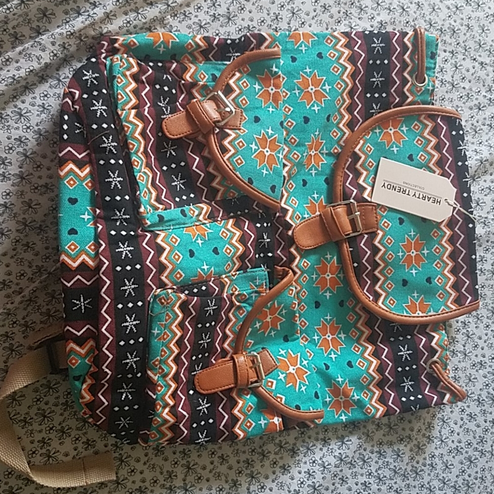 Hearty trendy backpack